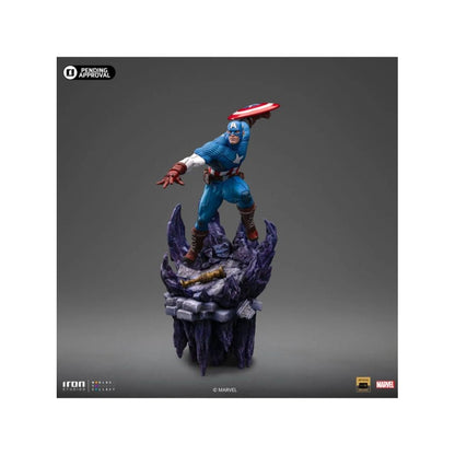 Iron Studios Captain America Captain America Deluxe 1:10 Scale Statue