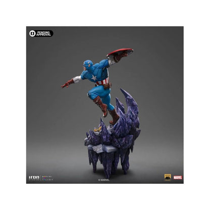 Iron Studios Captain America Captain America Deluxe 1:10 Scale Statue