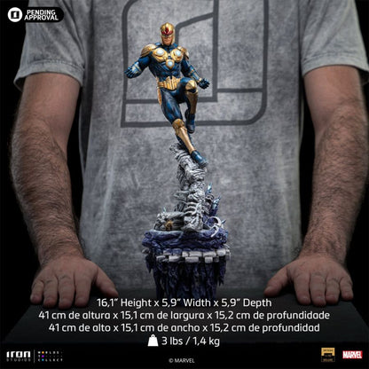 Iron Studios Marvel Nova Deluxe 1:10 Scale Statue