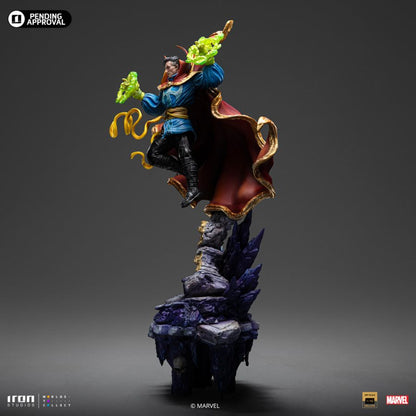 Iron Studios Thanos Vs Avengers Dr Strange Deluxe 1:10 Scale Statue