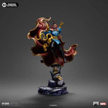 Iron Studios Thanos Vs Avengers Dr Strange 1:10 Scale Statue