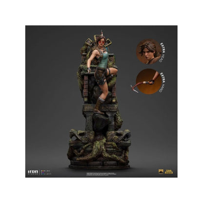 Iron Studios Tomb Raider Lara Croft Deluxe 1:10 Scale Statue
