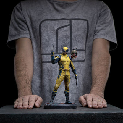 Iron Studios Deadpool & Wolverine Wolverine & Headpool 1:10 Statue