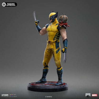 Iron Studios Deadpool & Wolverine Wolverine & Headpool 1:10 Statue