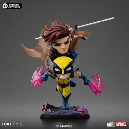 Iron Studios X Men '97 Gambit & Wolverine MiniCO Vinyl