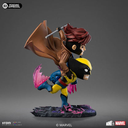 Iron Studios X Men '97 Gambit & Wolverine MiniCO Vinyl