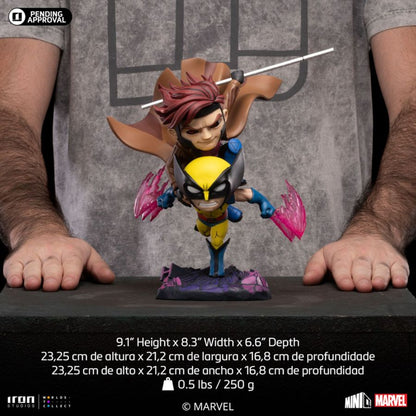 Iron Studios X Men '97 Gambit & Wolverine MiniCO Vinyl
