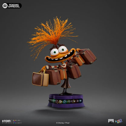 Iron Studios Inside Out 2 Anxiety 1:10 Scale Statue