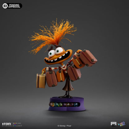 Iron Studios Inside Out 2 Anxiety 1:10 Scale Statue