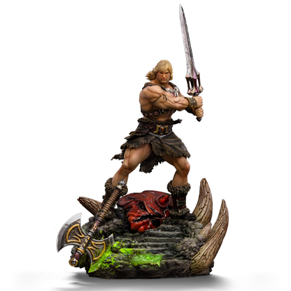 Iron Studios Masters of the Universe He Man Unleashed Deluxe 1:10 Scale Statue