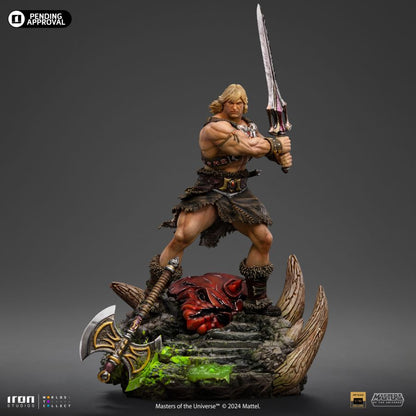 Iron Studios Masters of the Universe He Man Unleashed Deluxe 1:10 Scale Statue