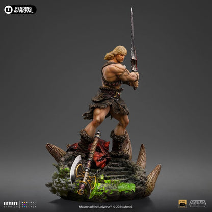 Iron Studios Masters of the Universe He Man Unleashed Deluxe 1:10 Scale Statue