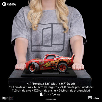 Iron Studios Cars Lightning McQueen 1:10 Scale Statue