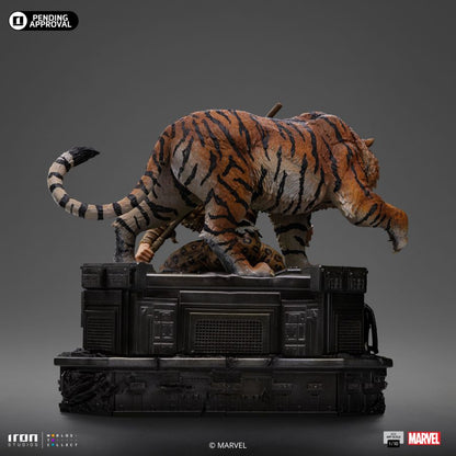 Iron Studios Sinister Six Kraven vs Spider Man 1:10 Scale Diorama