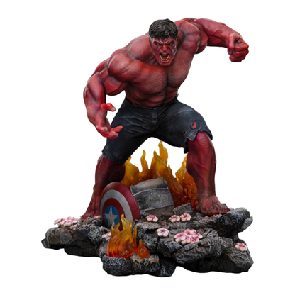 Iron Studios Captain America: Brave New World Red Hulk 1:10 Scale Statue