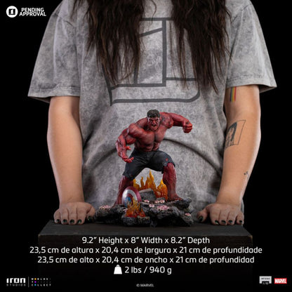 Iron Studios Captain America: Brave New World Red Hulk 1:10 Scale Statue