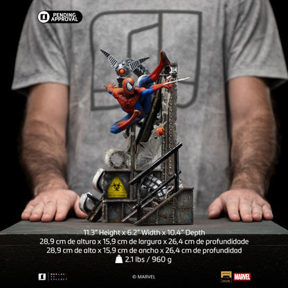 Iron Studios Spider Man Spider Man 10th Anniversary 1:10 Scale Statue