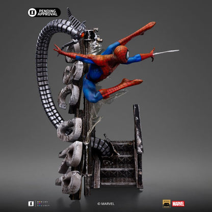 Iron Studios Spider Man Spider Man 10th Anniversary 1:10 Scale Statue