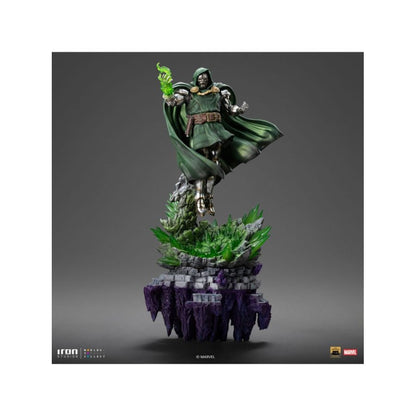 Iron Studios Fantastic 4 Dr Doom Deluxe 1:10 Scale Statue