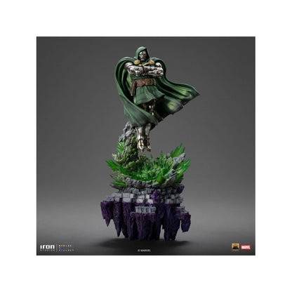 Iron Studios Fantastic 4 Dr Doom Deluxe 1:10 Scale Statue