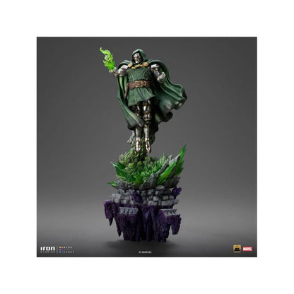 Iron Studios Fantastic 4 Dr Doom Deluxe 1:10 Scale Statue
