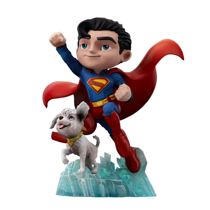 Iron Studios Superman (2025) Superman & Krypto MiniCO Vinyl