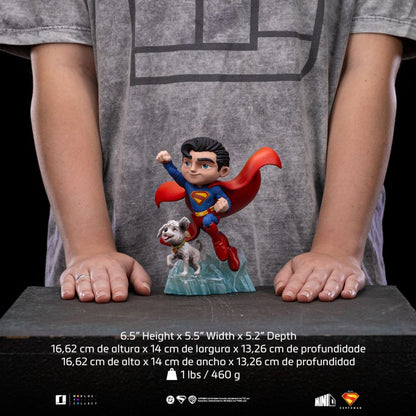 Iron Studios Superman (2025) Superman & Krypto MiniCO Vinyl