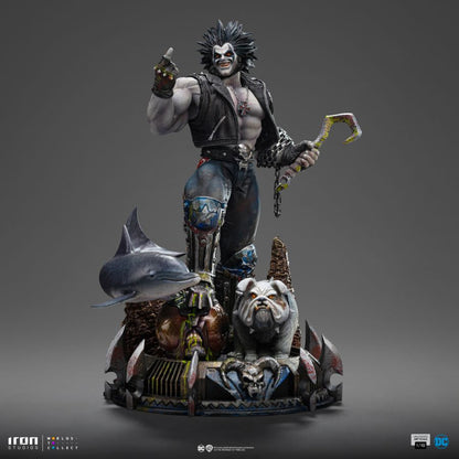 Iron Studios DC Comics Lobo Unleashed 1:10 Scale Statue