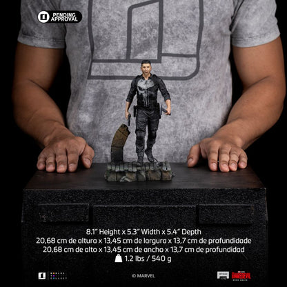 Iron Studios Daredevil: Born Again Punisher 1:10 Scale Statue