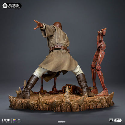 Iron Studios Star Wars:  Mace Windu 1:10 Scale Statue