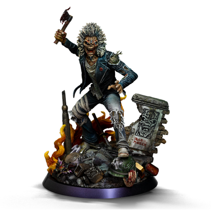 Iron Studios Iron Maiden Eddie 50th Anniversary 1:10 Scale Statue