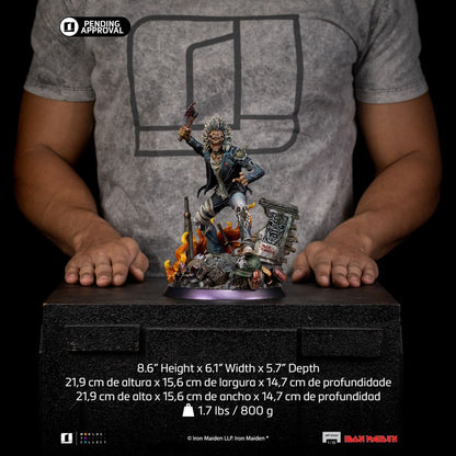 Iron Studios Iron Maiden Eddie 50th Anniversary 1:10 Scale Statue