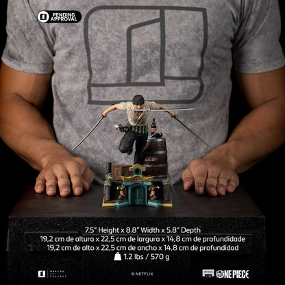 Iron Studios One Piece Zoro 1:10 Scale Statue