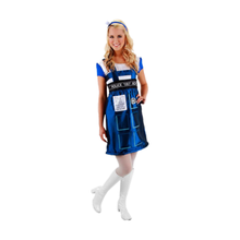 Elope Doctor Who TARDIS Costume Dress L/XL