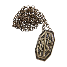 Elope Fantastic Beasts and Where to Find Them Newt's Monogram Necklace / Pin
