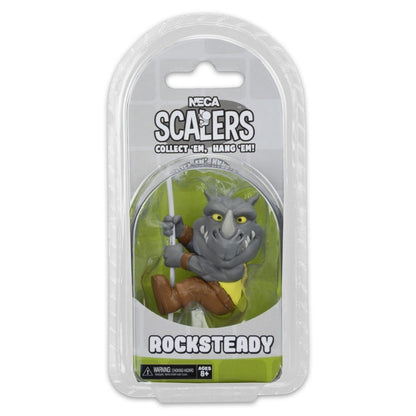 NECA Teenage Mutant Ninja Turtles (TV 1987) Rocksteady 2" Scalers