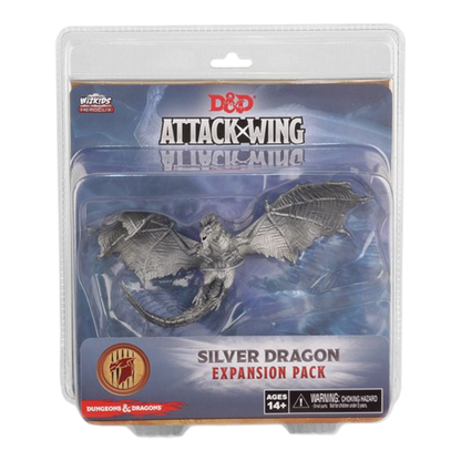 WizKids Games Dungeons & Dragons Attack Wing Wave 3 Silver Dragon Expansion Pack
