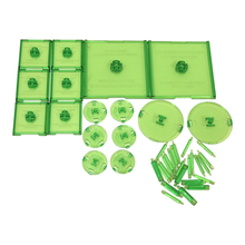 WizKids Games Dungeons & Dragons Attack Wing Base & Pegs Set Green