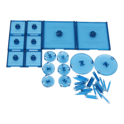 WizKids Games Dungeons & Dragons Attack Wing Base & Pegs Set Blue
