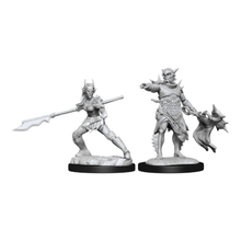 WizKids Games Magic the Gathering Unpainted Miniatures: Coralhelm Commander & Halimar Wavewatch