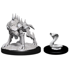 WizKids Games Dungeons & Dragons Nolzur's Marvelous Unpainted Miniatures: Iron Cobra & Iron Defender