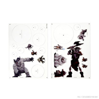 WizKids Games Dungeons & Dragons Icons of the Realms Icewind Dale 2D Frost Giant Skeleton