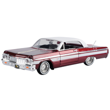 Motormax Get Low 1964 Chevy Impala (Metallic Red) 1:24 Scale Diecast Vehicle