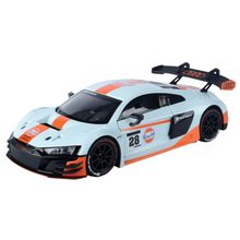 Motormax Gulf Collection Audi R8 Lms GT3 With Gulf Livery 1:24 Scale Diecast Vehicle