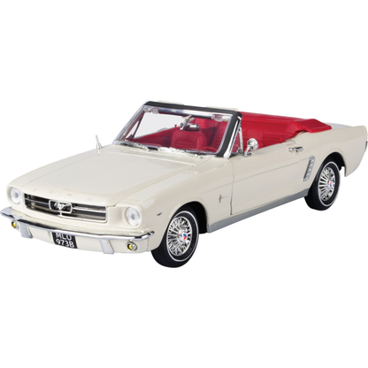 Motormax James Bond Collection 1964 1/2 Ford Mustang (Convertible) 1:18 Scale Diecast Vehicle