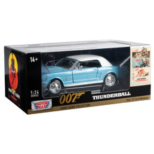Motormax James Bond Collection 1964 1/2 Ford Mustang (Hard Top) 1:24 Scale Diecast Vehicle