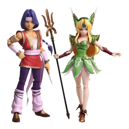 Square Enix Trials of Mana Hawkeye & Riesz Bring Arts
