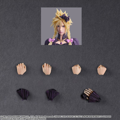 Square Enix Final Fantasy VII Cloud Strife (Dress version) Bring Arts Action Figure