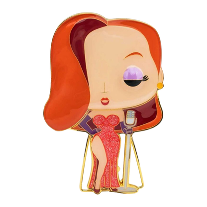 Funko Pop Who Framed Roger Rabbit Jessica Rabbit (with chase) 4" Pop! Enamel Pin