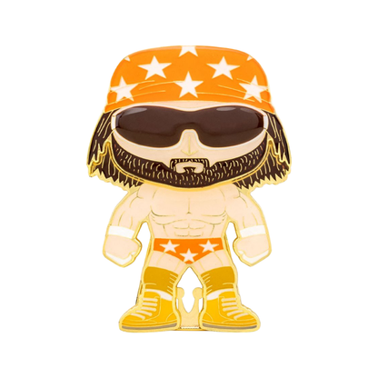 Funko Pop WWE Randy Macho Man Savage (with chase) 4" Pop! Enamel Pin
